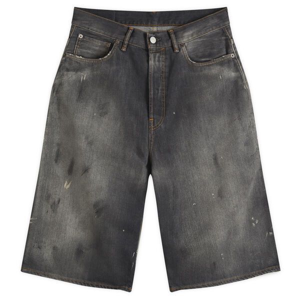 アクネ ストゥディオズ メンズ ボトムス ハーフパンツ・ショーツ ショートパンツ デニム Acne Studios Judda M FN Black Trafalgar Denim Shorts Black ブラック