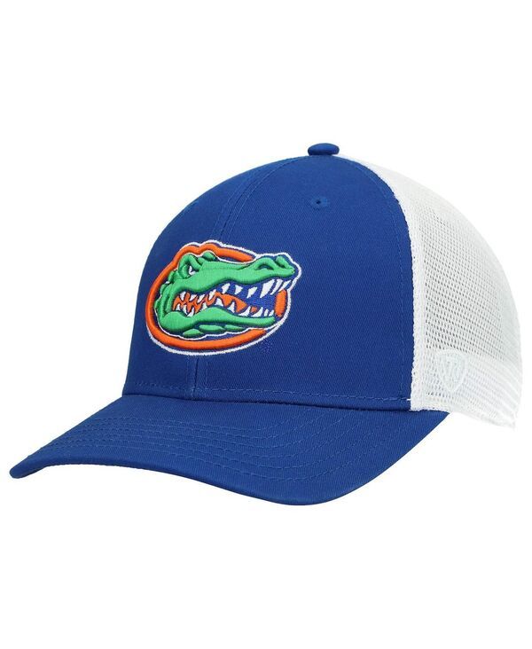 トップオブザワールド メンズ アクセサリー 帽子 Top of the World Mens Royal Florida Gators Trucker Snapback Hat Royal
