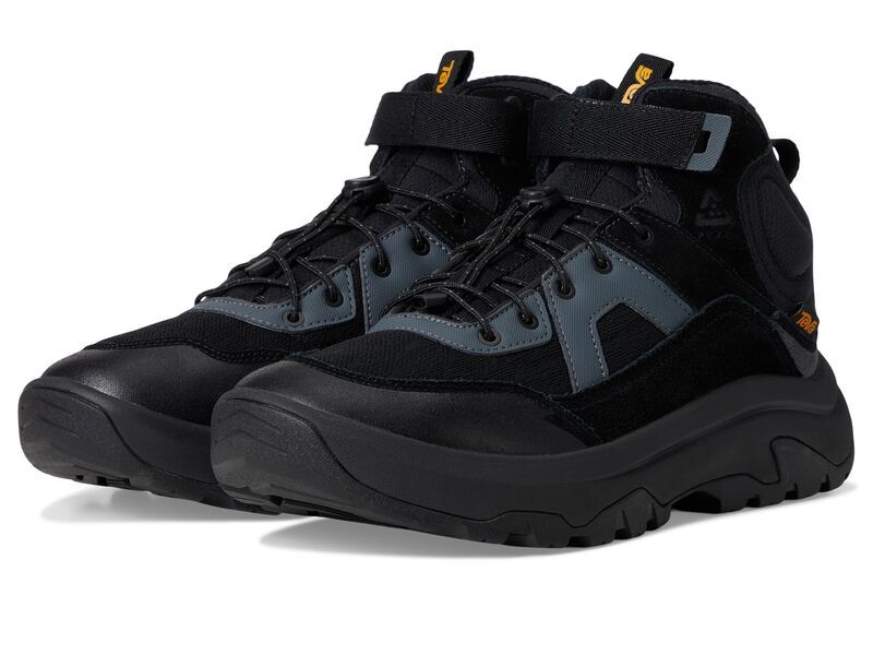 テバ メンズ シューズ ブーツ・レインブーツ Teva Hurricane Daybreaker Mid RP Black ブラック