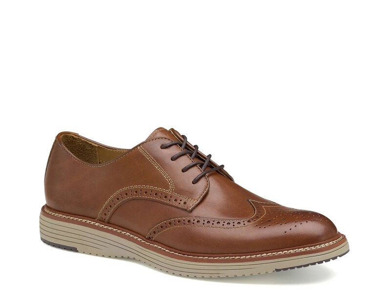ジョンストンアンドマーフィー メンズ シューズ オックスフォード ウィングチップ Johnston Murphy Upton Wingtip Oxford Tan タン 33,020円