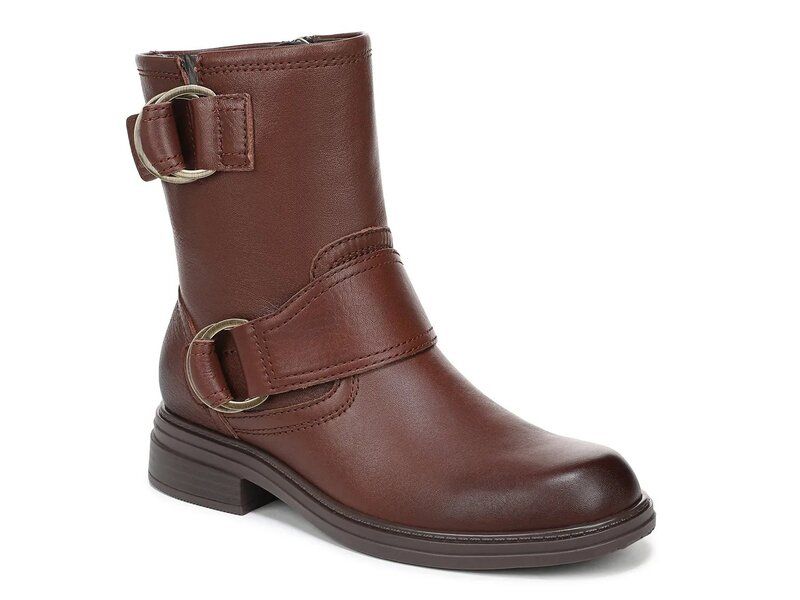 ナチュライザー レディース シューズ ブーツ・レインブーツ Naturalizer Optimus Bootie Dark Brown ブラウン