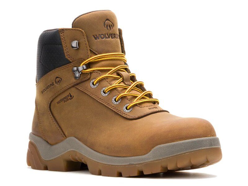 ウルヴァリン メンズ シューズ ブーツ・レインブーツ Wolverine Vantage HyperRest CarbonMax Toe Work Boot Mens Taupe トープ