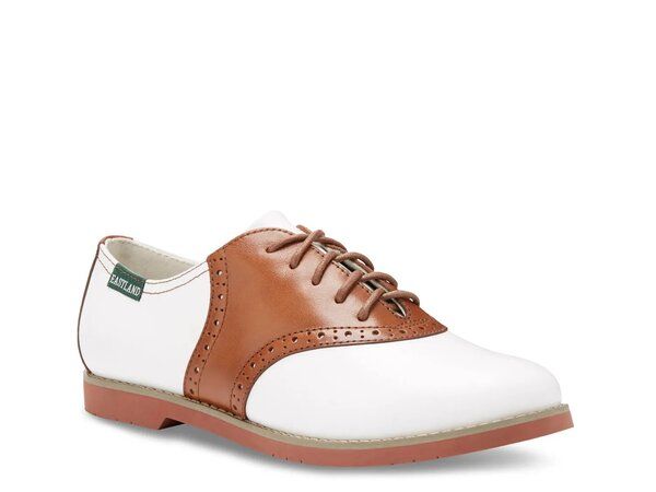 イーストランド レディース シューズ オックスフォード Eastland Sadie Oxford WhiteBrown ホワイト