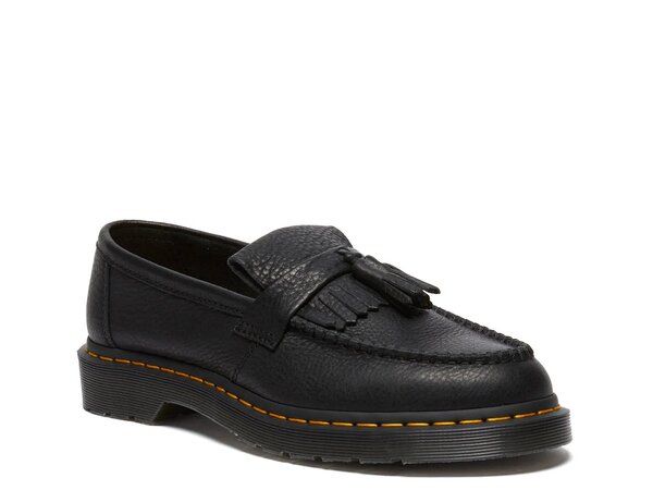 ドクターマーチン メンズ シューズ スリッポン・ローファー Dr Martens Adrian Loafer Mens Black ブラック