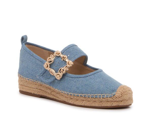 サムエデルマン レディース シューズ サンダル Sam Edelman Maddy Espadrille Mary Jane Blue ブルー