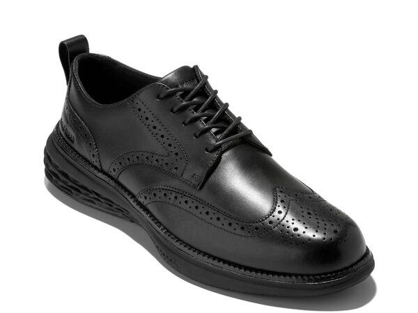 コールハーン メンズ シューズ オックスフォード ウィングチップ Cole Haan Grand Hurrion Wingtip Oxford Black ブラック