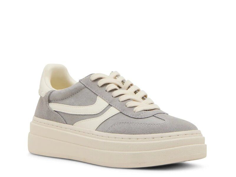 スティーブ マデン レディース シューズ スニーカー プラットフォーム Steve Madden Dodge Platform Sneaker Womens GreyWhite ホワイト