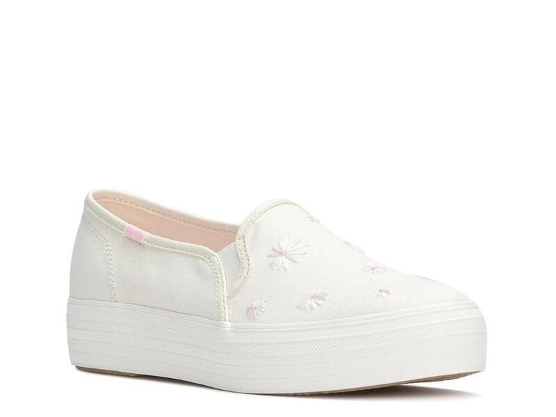 ケッズ レディース シューズ スニーカー プラットフォーム KedsDouble Decker Platform SlipOn Sneaker Womensnowhite ホワイト