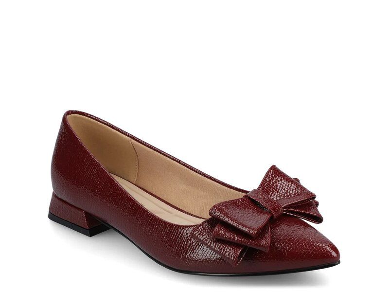 ジャーニー レディース シューズ パンプス Journee Ophelia Flat Oxblood オックスブラッド