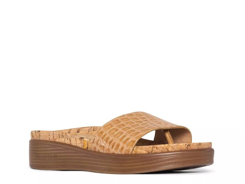ドナルドプリネール レディース シューズ サンダル Donald Pliner Fiji Sandal Camel Croc Print キャメル