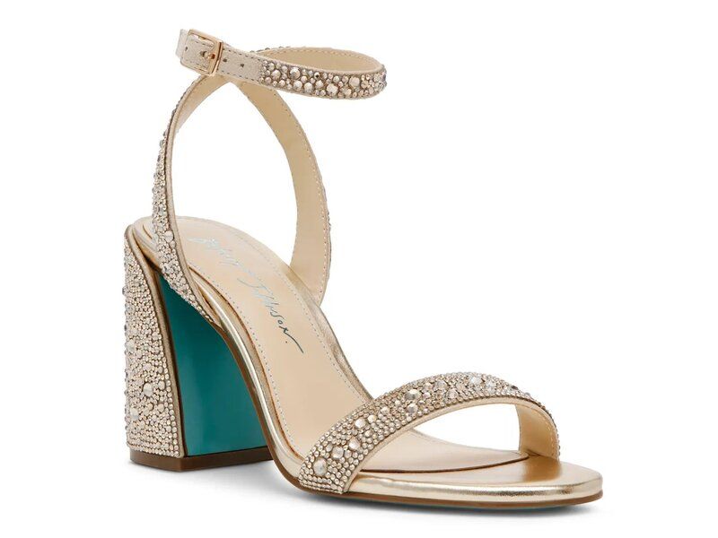 ベッツィジョンソン レディース シューズ サンダル Betsey Johnson Jet Sandal Gold Metallic ゴールド