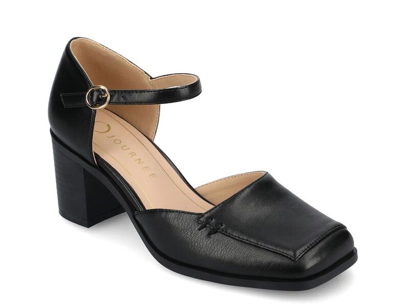 ジャーニー レディース シューズ パンプス Journee Evangeline Pump Black ブラック