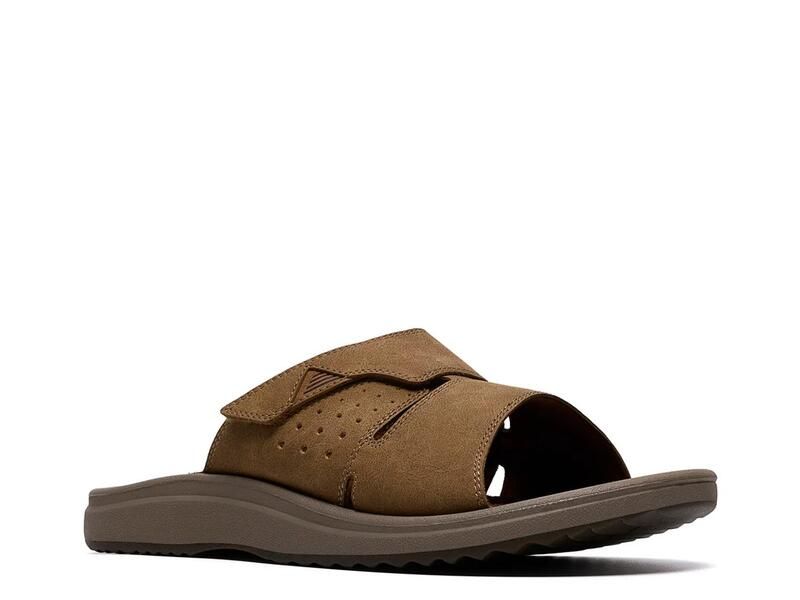 クラークス メンズ シューズ サンダル Clarks Cloudsteppers Breeze Slide Sandal Mens Taupe トープ