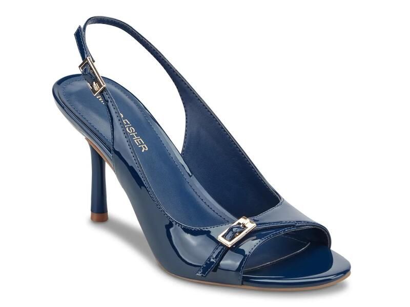マークフィッシャー レディース シューズ サンダル Marc Fisher Paza Slingback Sandal Blue ブルー