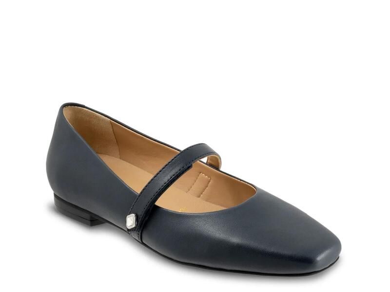 トロッターズ レディース シューズ パンプス Trotters Hazel Mary Jane Flat Navy ネイビー