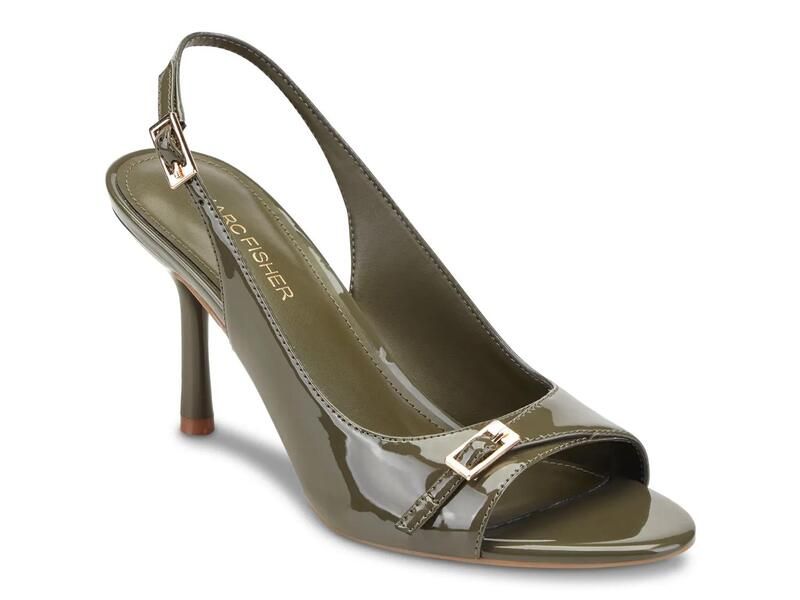 マークフィッシャー レディース シューズ サンダル Marc Fisher Paza Slingback Sandal Dark Green グリーン