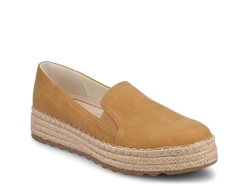 ジャーニー レディース シューズ スリッポン・ローファー Journee Catalina Espadrille SlipOn Tan タン