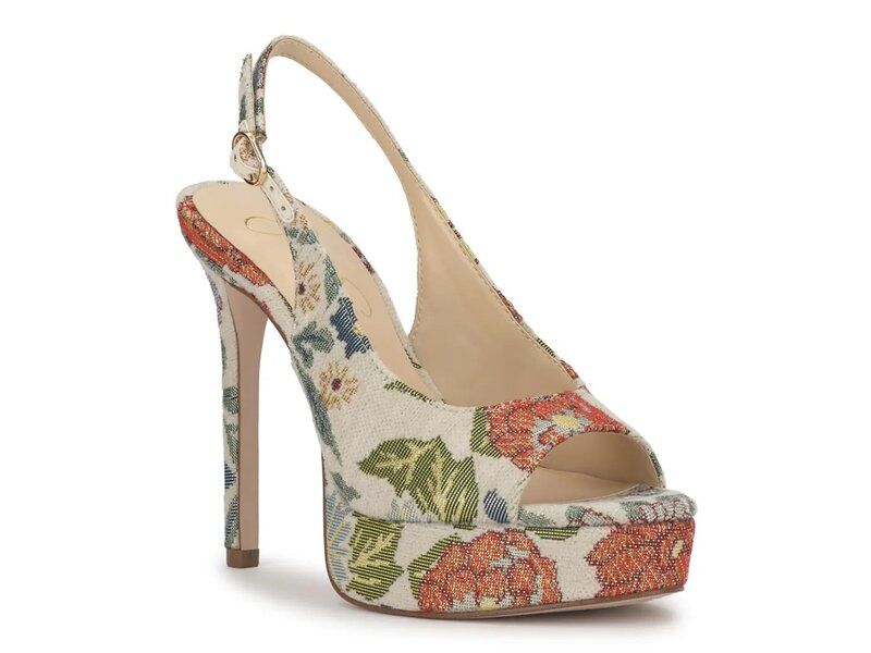 ジェシカシンプソン レディース シューズ サンダル プラットフォーム Jessica Simpson Sibilla Platform Sandal CreamMulticolor Floral Print クリーム