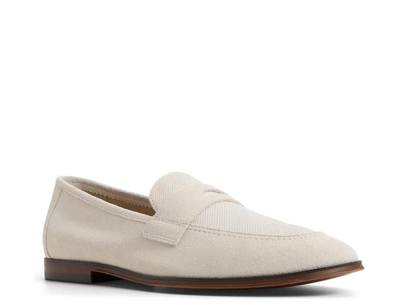アルド メンズ シューズ スリッポン・ローファー Aldo Garret Penny Loafer Light Grey グレー