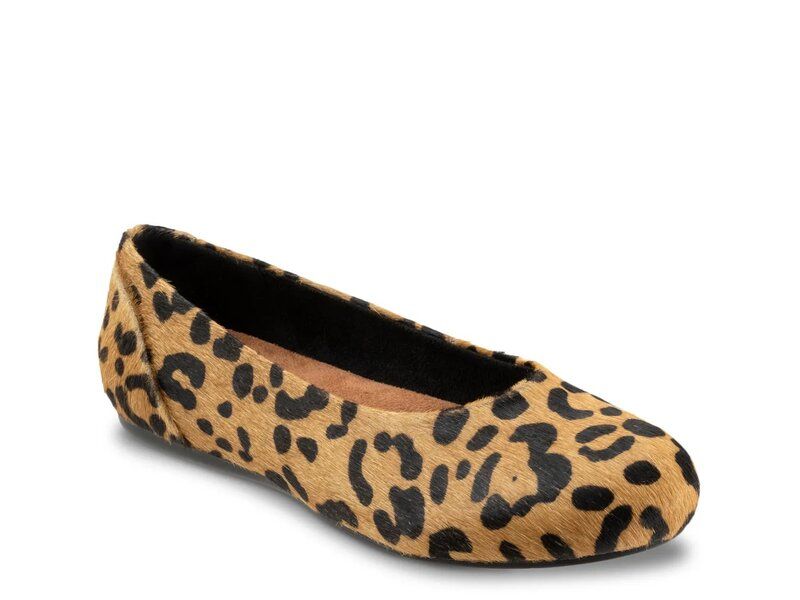 ソフトウォーク レディース シューズ パンプス Softwalk Sonoma Ballet Flat Leopard Print アニマル