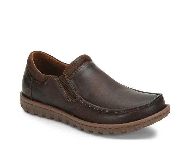 ボーン メンズ シューズ スリッポン・ローファー Born Gudmund SlipOn Dark Brown ブラウン