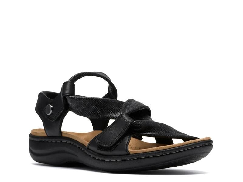 クラークス レディース シューズ サンダル Clarks Laurieann Bell Sandal Black ブラック
