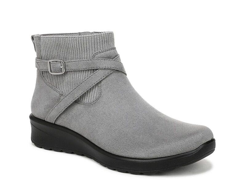 ライフストライド レディース シューズ ブーツ・レインブーツ LifeStride Gates Bootie Grey グレー