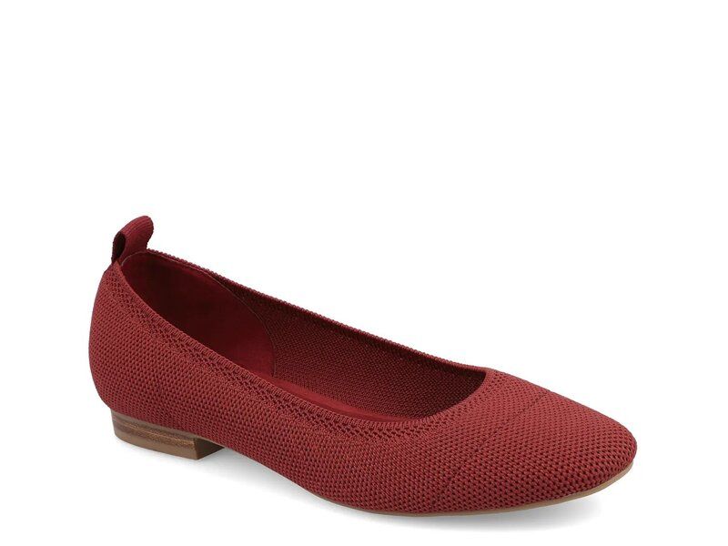ミア レディース シューズ パンプス Mia Rasia Ballet Flat Red Knit レッド