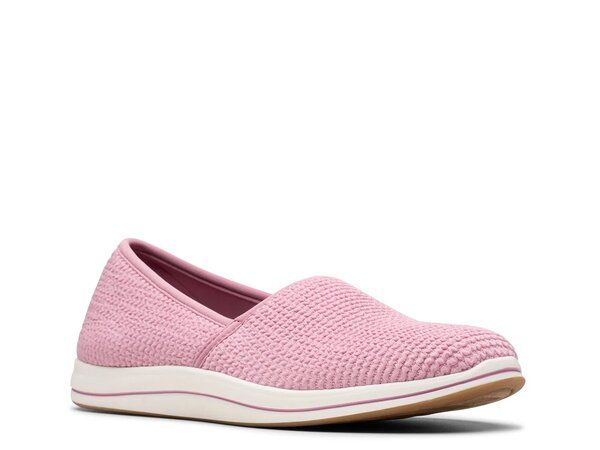 クラークス レディース シューズ スリッポン・ローファー Clarks Breeze Stretch SlipOn Lilac ライラック