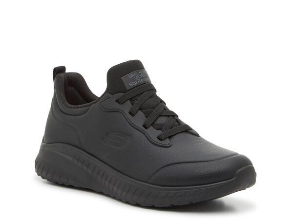 スケッチャーズ レディース シューズ スリッポン・ローファー スニーカー Skechers Rodney SlipOn Work Sneaker Womens Black ブラック