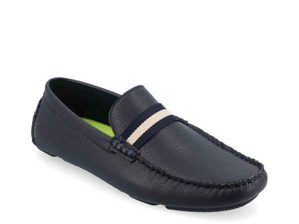 バンス メンズ シューズ スリッポン・ローファー Vance Co Griffin Loafer Blue ブルー