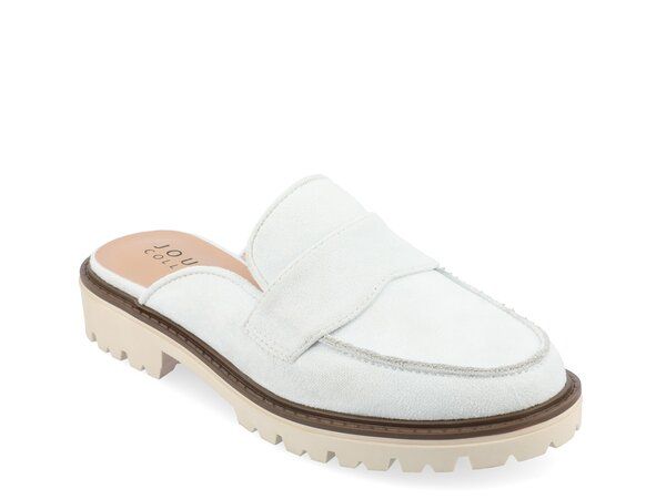 ジュルネ コレクション レディース シューズ スリッポン・ローファー Journee Collection Mycah Mule Light Blue ブルー
