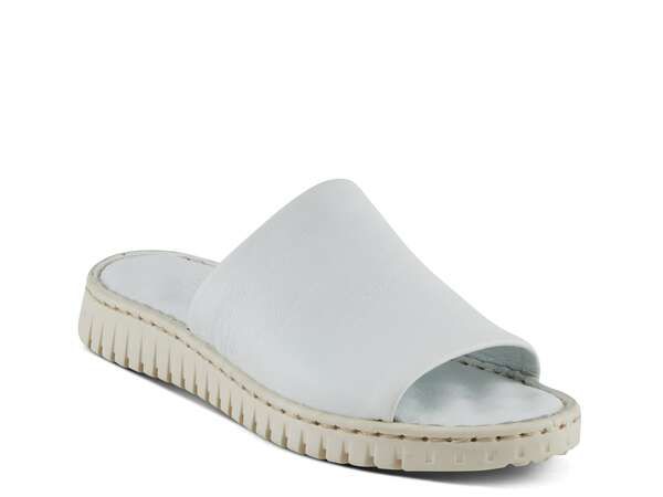 スプリングステップ レディース シューズ サンダル Spring Step Nappa SlipOn White ホワイト