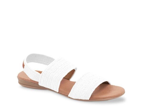 アンドレア アース レディース シューズ サンダル Andre Assous Nigella Sandal White ホワイト