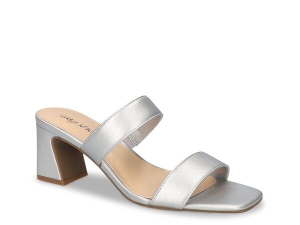 イージーストリート レディース シューズ サンダル Easy Street Clovelle Sandal Silver Metallic シルバー