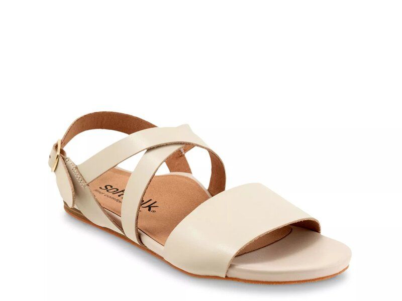 ソフトウォーク レディース シューズ サンダル Softwalk Cali Sandal Ivory アイボリー