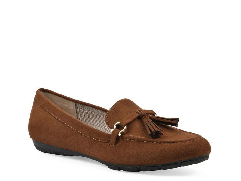 クリフバイホワイトマウンテン レディース シューズ スリッポン・ローファー Cliffs by White Mountain Gush Driving Loafer Brown ブラウン