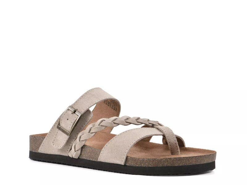ホワイトマウンテン レディース シューズ サンダル White Mountain Hazy Slide Sandal Beige ベージュ