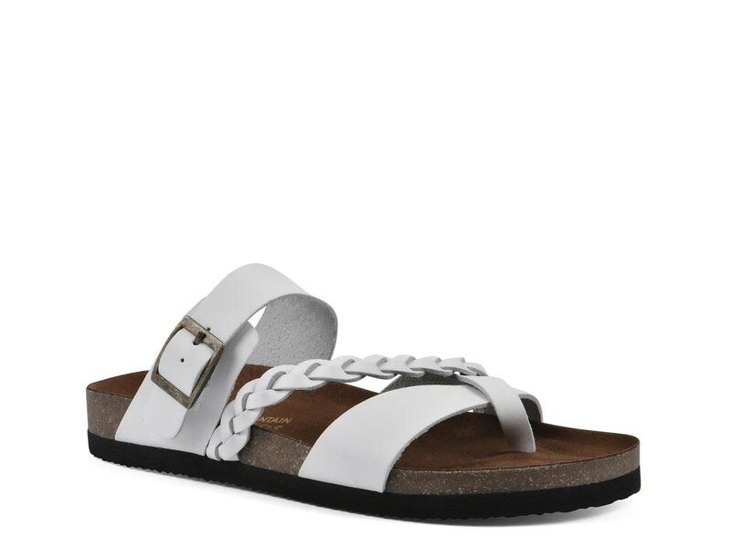ホワイトマウンテン レディース シューズ サンダル White Mountain Hazy Slide Sandal White ホワイト