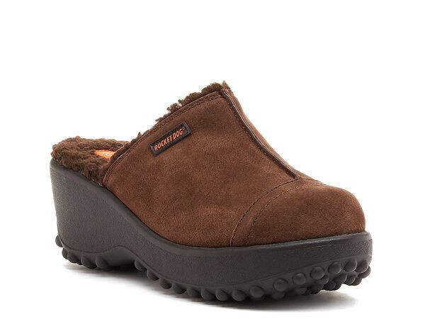 ロケットドッグ レディース シューズ サンダル プラットフォーム Rocket Dog Fran Platform Clog Dark Brown ブラウン