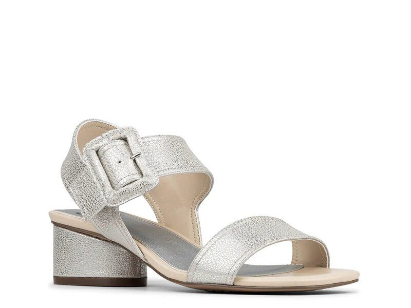 ドナルドプリネール レディース シューズ サンダル Donald Pliner Mobie Sandal Silver Metallic シルバー