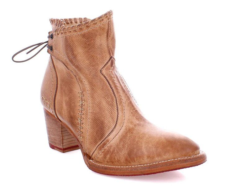 ベッドステュ レディース シューズ ブーツ・レインブーツ Bed Stu Bia Bootie Womens Tan Leather タン