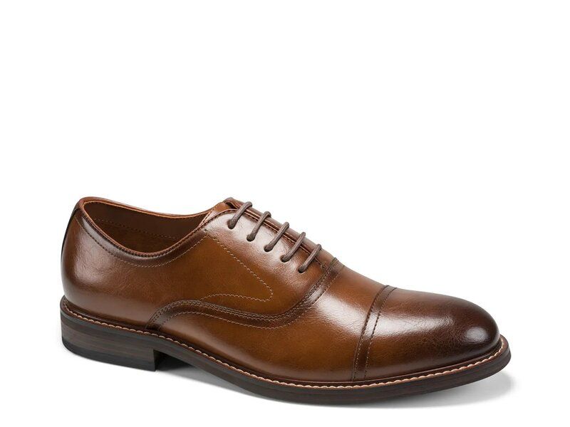 ケネスコール メンズ シューズ オックスフォード キャップ Reaction Kenneth Cole Lawstin Cap Toe Oxford Brown ブラウン