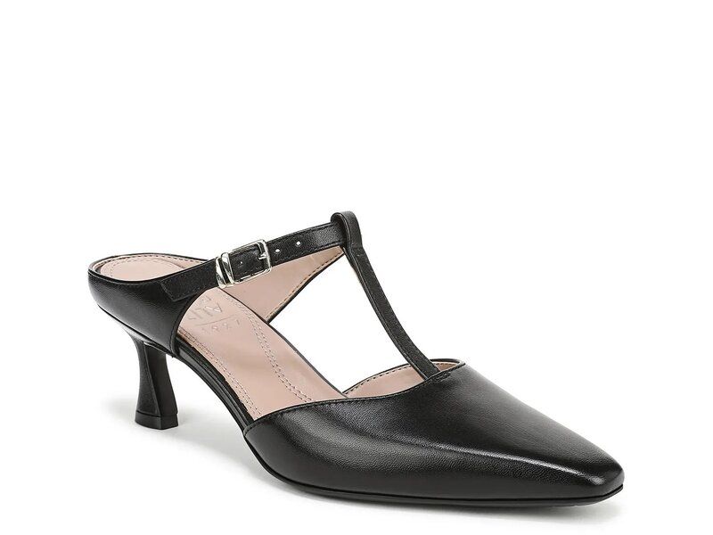 ナチュライザー レディース シューズ サンダル Naturalizer Gemule Black Leather ブラック