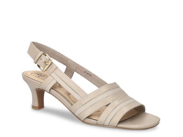 イージーストリート レディース シューズ サンダル Easy Street Meghan Sandal Grey Synthetic グレー