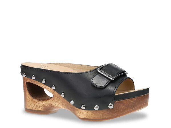 ダンスコ レディース シューズ サンダル Dansko Adeline Wedge Sandal Black ブラック