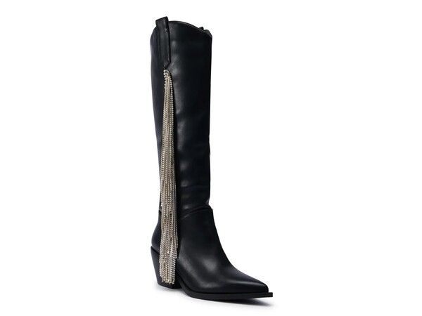 アザレア ワン レディース シューズ ブーツ・レインブーツ Azalea Wang Joy District Western Boot Black ブラック