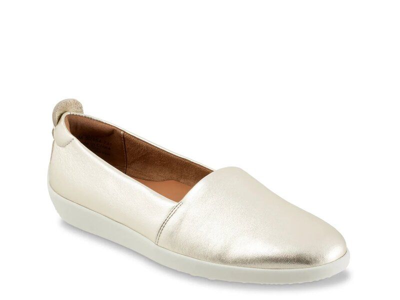 ソフトウォーク レディース シューズ スリッポン・ローファー Softwalk Deva SlipOn Platino