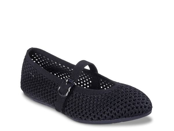 スケッチャーズ レディース シューズ パンプス Skechers Cleo 20 Mary Jane Flat Black ブラック