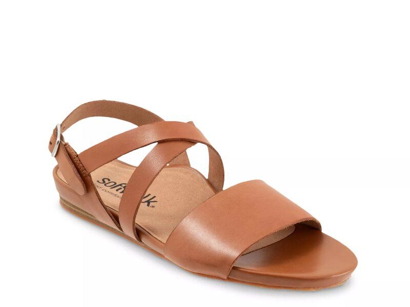 ソフトウォーク レディース シューズ サンダル Softwalk Cali Sandal Dark Brown ブラウン